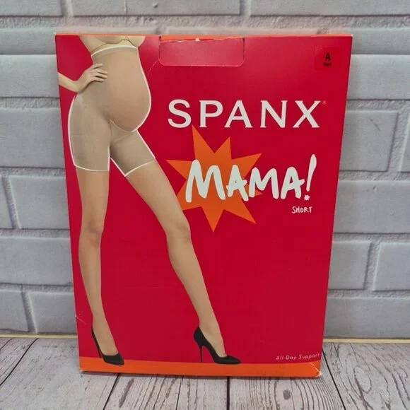 Spanx Mama Short Shaping Bare Size A Firms & Support~Eliminates VPL~New - Picture 1 of 7